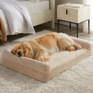 Dog bed, waterproof couch structure, removable washable structure