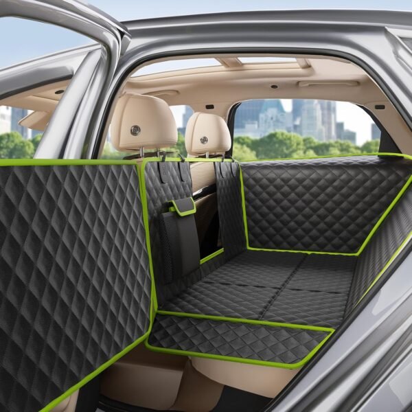 Dog car seat cover, window attachment waterproof scratch-resistant structure