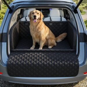 Pet trunk mat, waterproof trunk cover structure