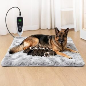 Dog heating pad, temperature control waterproof structure